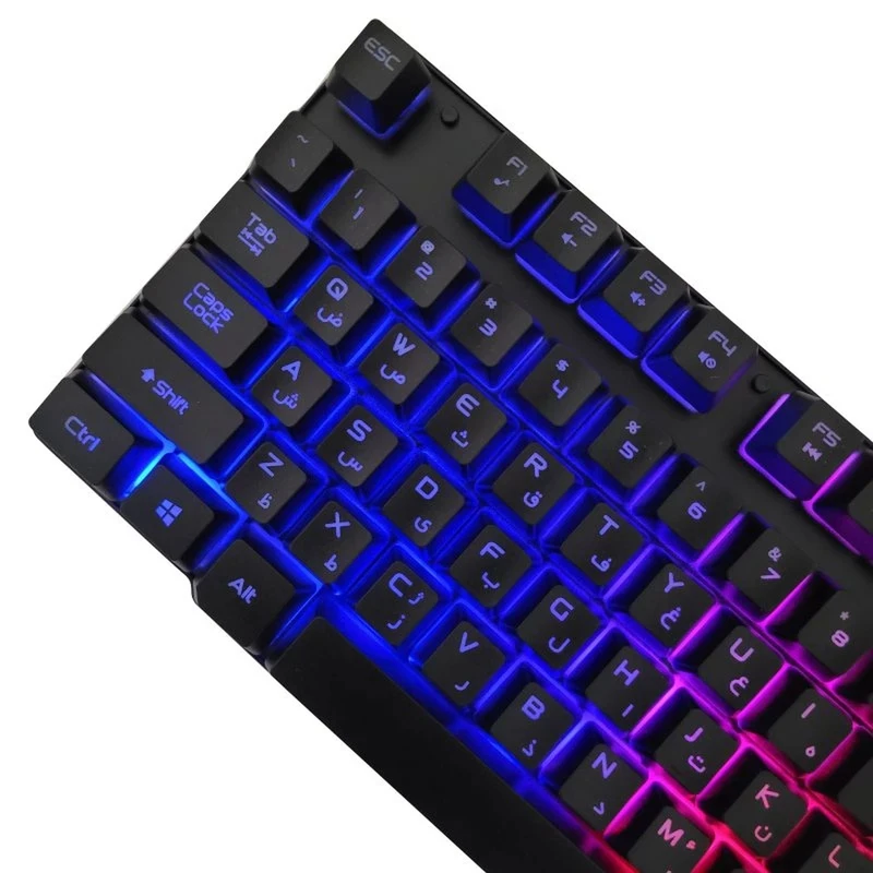 کیبورد و ماوس گیمینگ یوسیتک مدل CO 3080G - تصویر 2