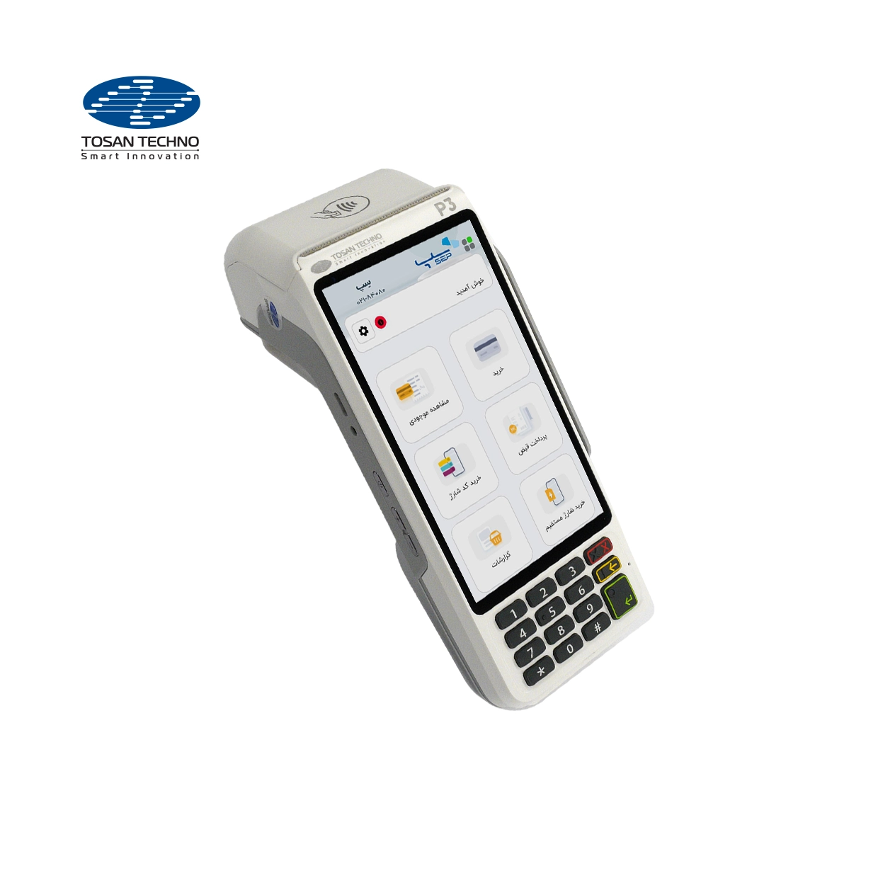 کارتخوان TECHNO P3